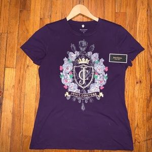 Juicy Couture purple T-shirt